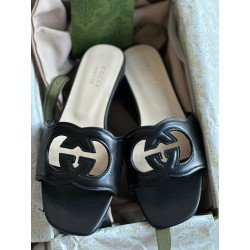 Gucci Women Slide Sandal With Horse bit