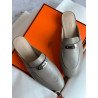 Hermes Calfskin Mule Shoes for Ladies