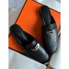 Hermes Calfskin Mule Shoes for Ladies