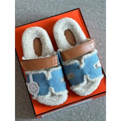 Hermes Ladies Slippers