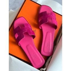 Hermes Leather Oran Sandal Ladies