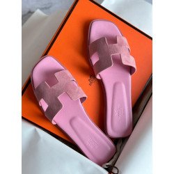 Hermes Leather Oran Sandal Ladies