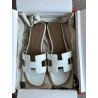 Hermes Leather Oran Sandal Ladies