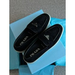 Prada Triangle Loafers