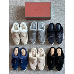 Loro Piana Fur Loafers