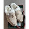 Loro Piana Fur Loafers