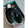 Loro Piana Fur Loafers